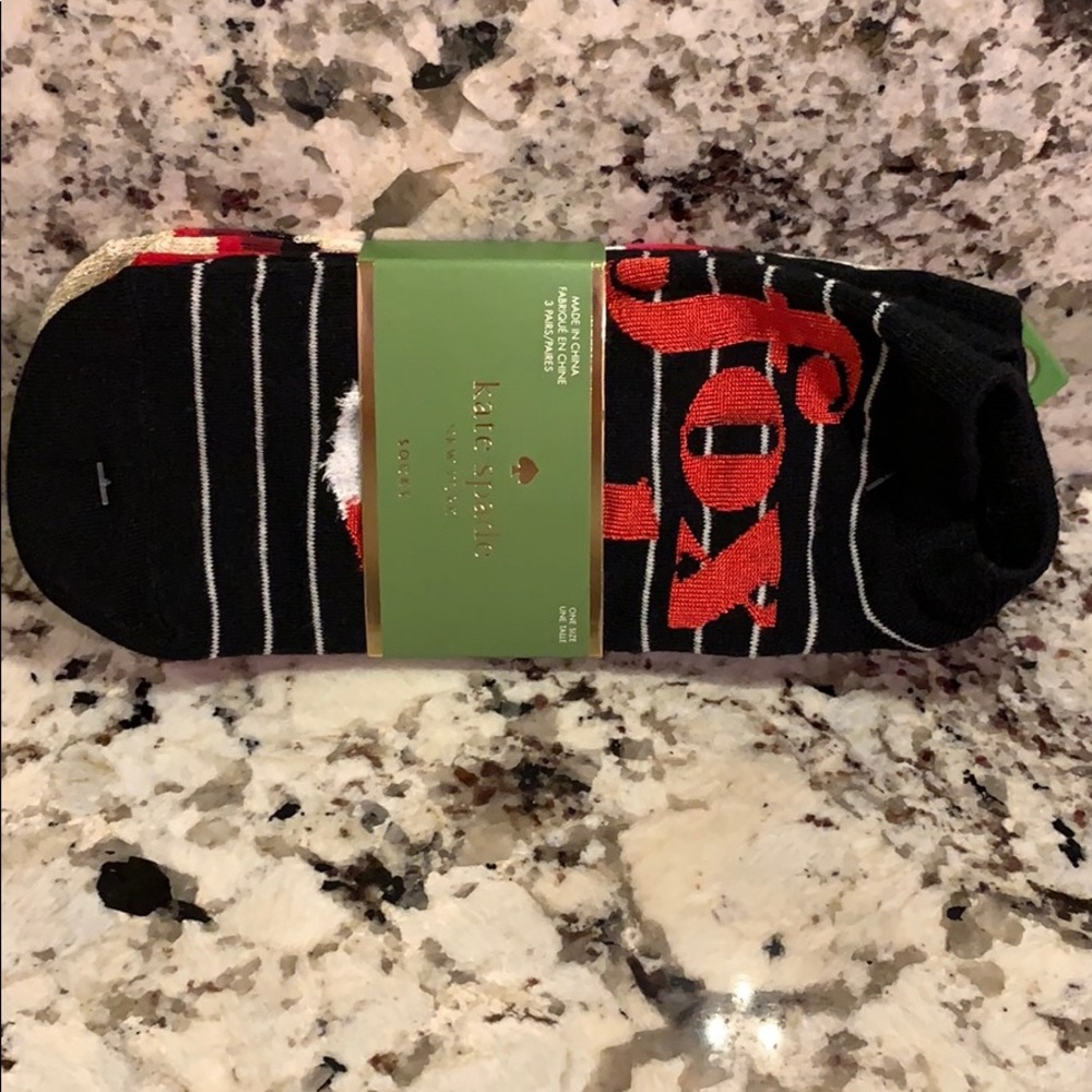 NWT KATE SPADE SOCKS - Picture 3 of 5